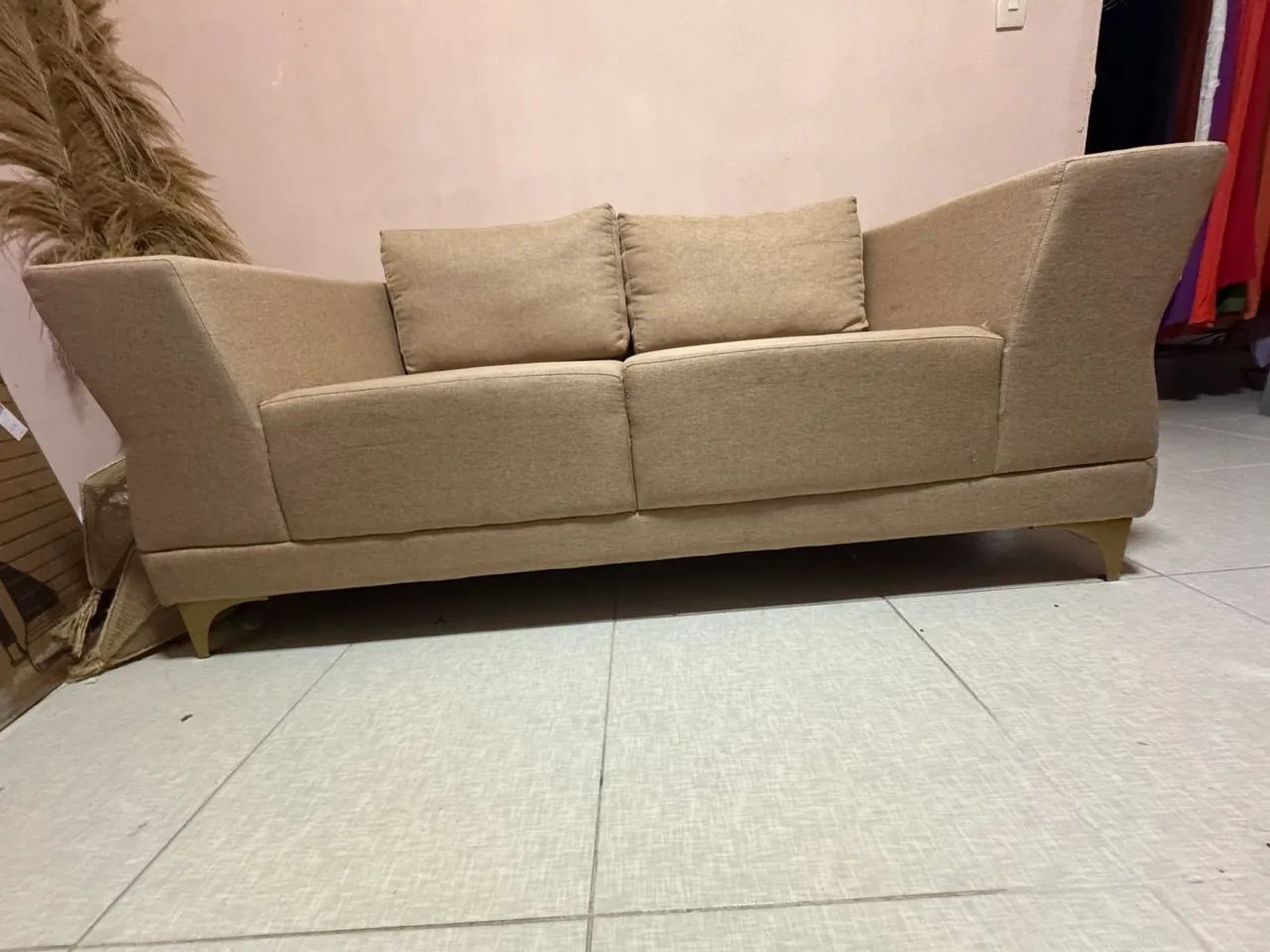 Sofá novo da Jacauna dois lugares lindo - Foto 4