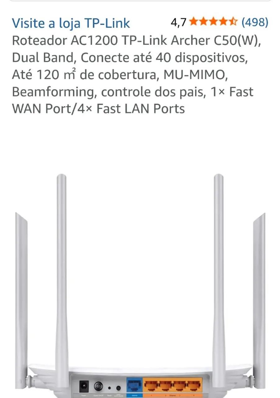 Rateado Tp _link  Archer C50 AC1200  - Foto 5