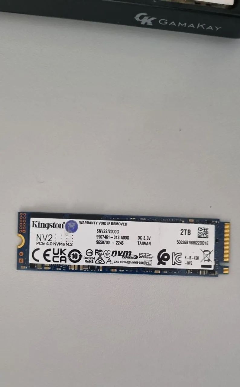 SSD 2TB Kingston NVMe