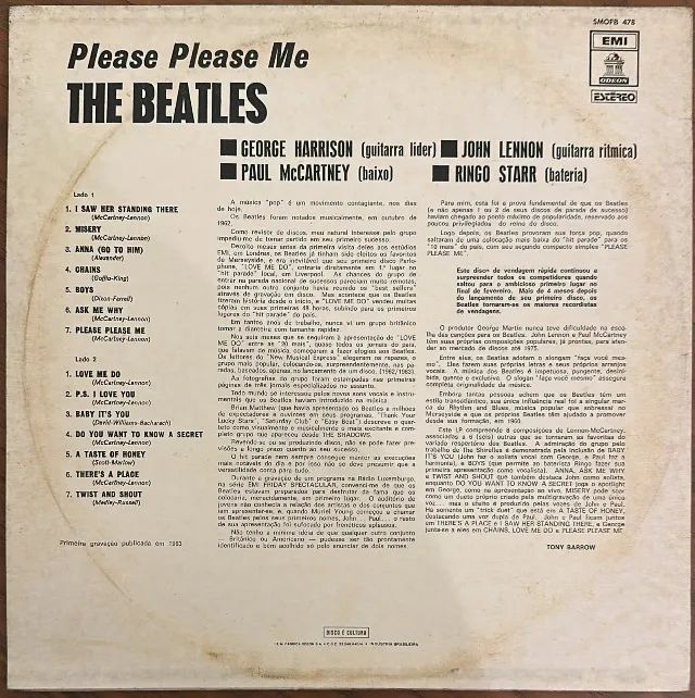 Disco Vinil Lp The Beatles Please Please Me - Foto 2
