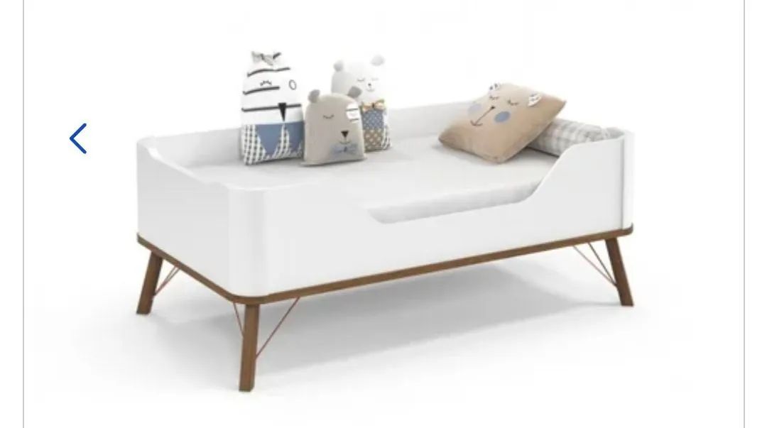 Berço 3 em 1 com colchão + dossel e mosquiteiro (QUARTO COMPLETO) - Foto 6