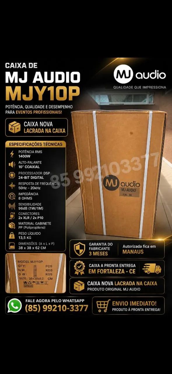 MJ AUDIO MJY10 1400W