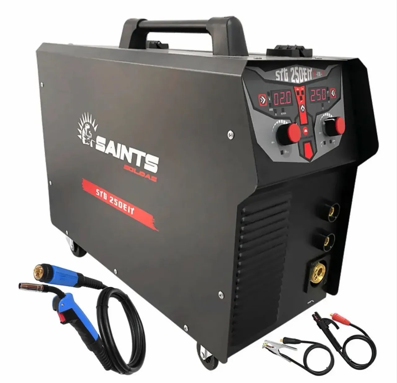 MÁQUINA DE SOLDA STG250 amperes mig - tig - Eletrodo Bivolt 110/220 - Foto 2