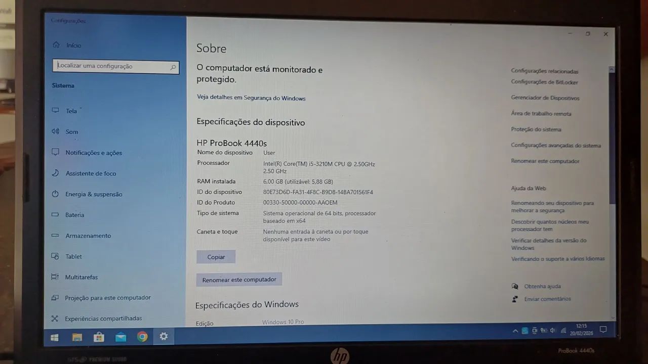 NOTEBOOK PROBOOK HP - Foto 2