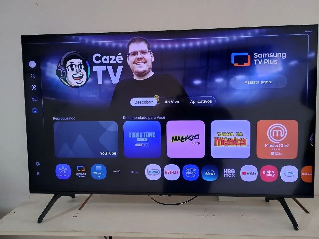Tv Samsung 50 polegadas smart 4k Alexa comando de voz Bluetooth na caixa com vídeo Xbox  - Foto 4