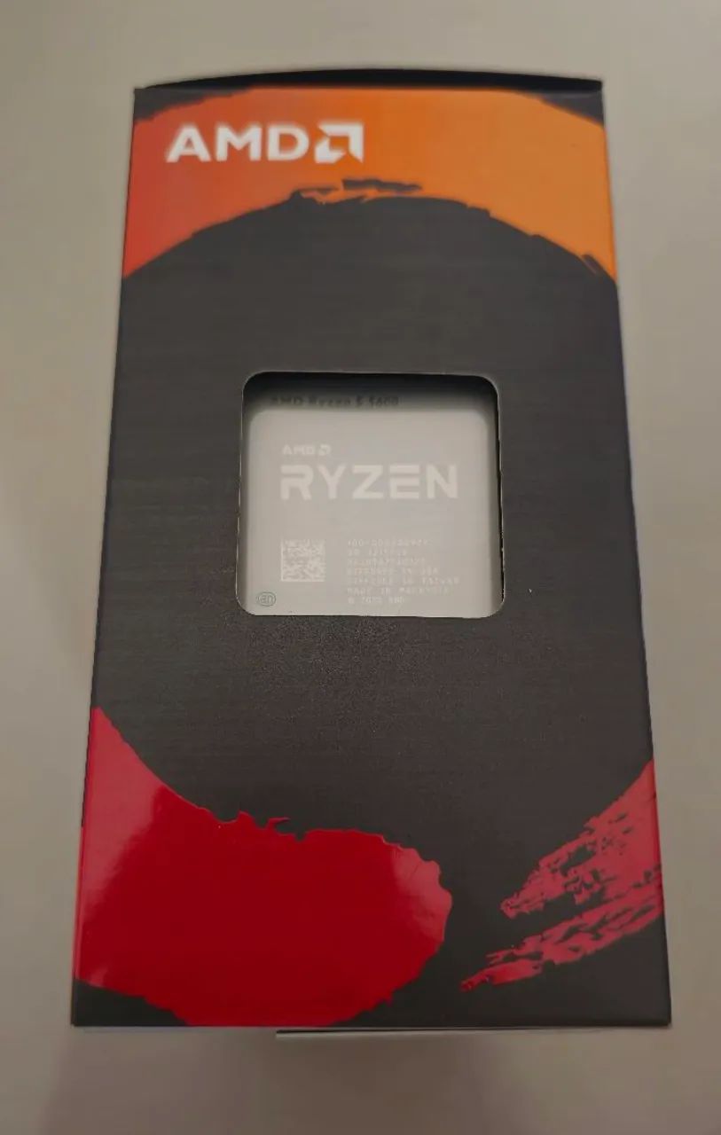 Processador Ryzen 5 5600 na caixa com cooler - Foto 5
