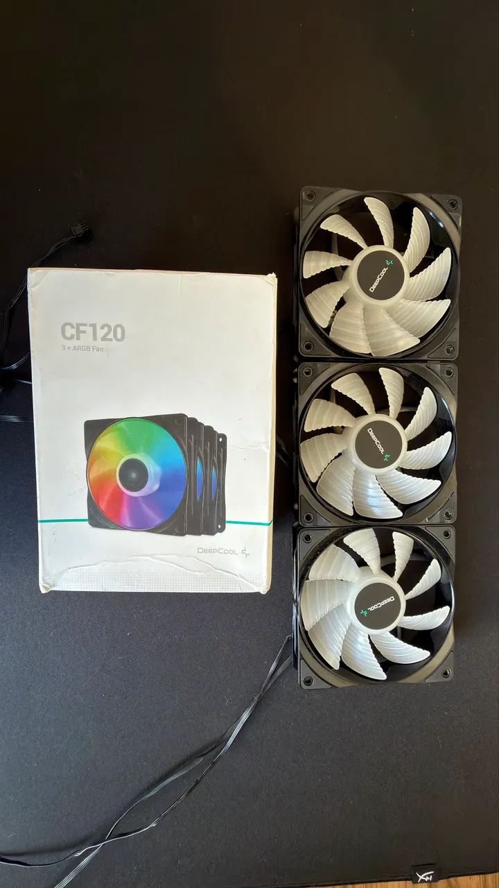 Cooler Deepcool RGB 3x120mm CF120