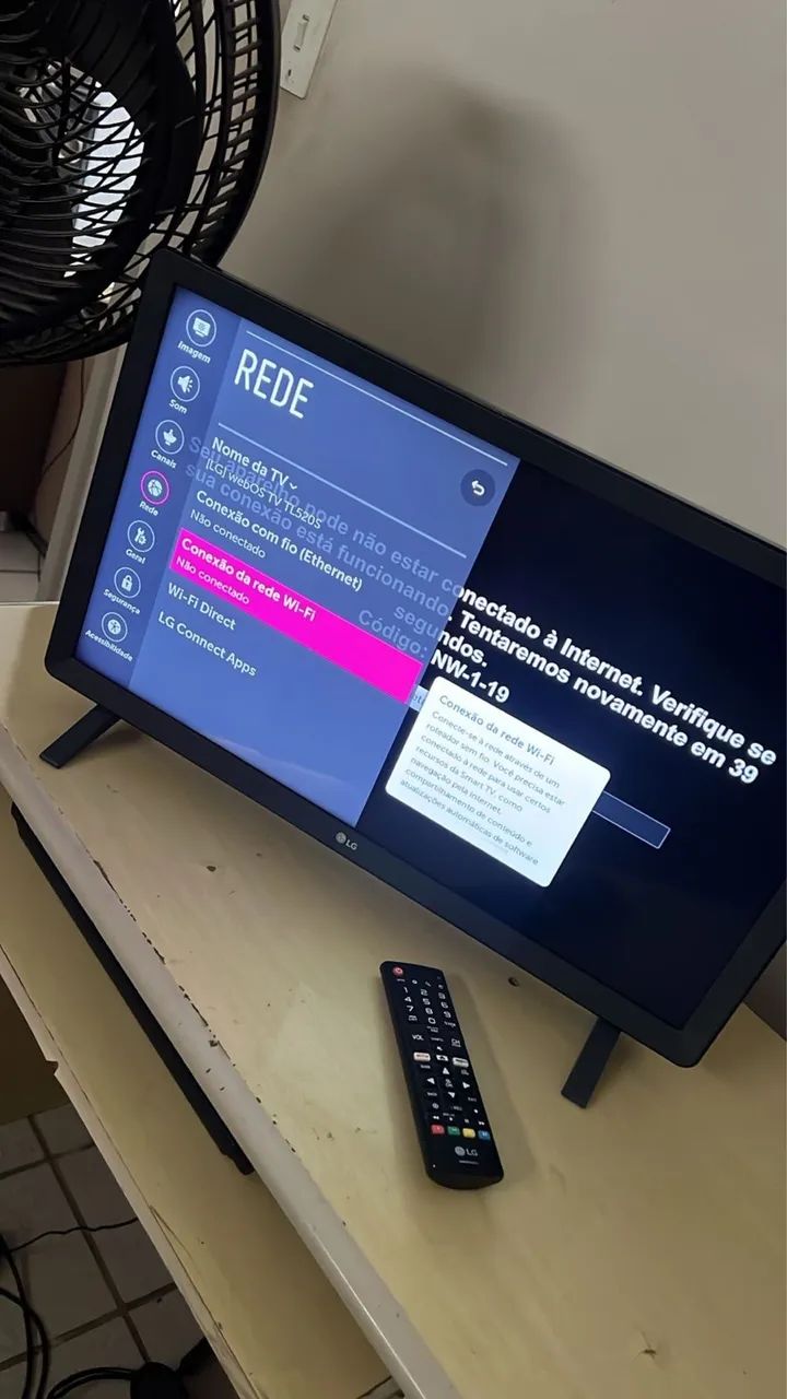 TV LG 24 polegadas ainda no plástico  - Foto 4