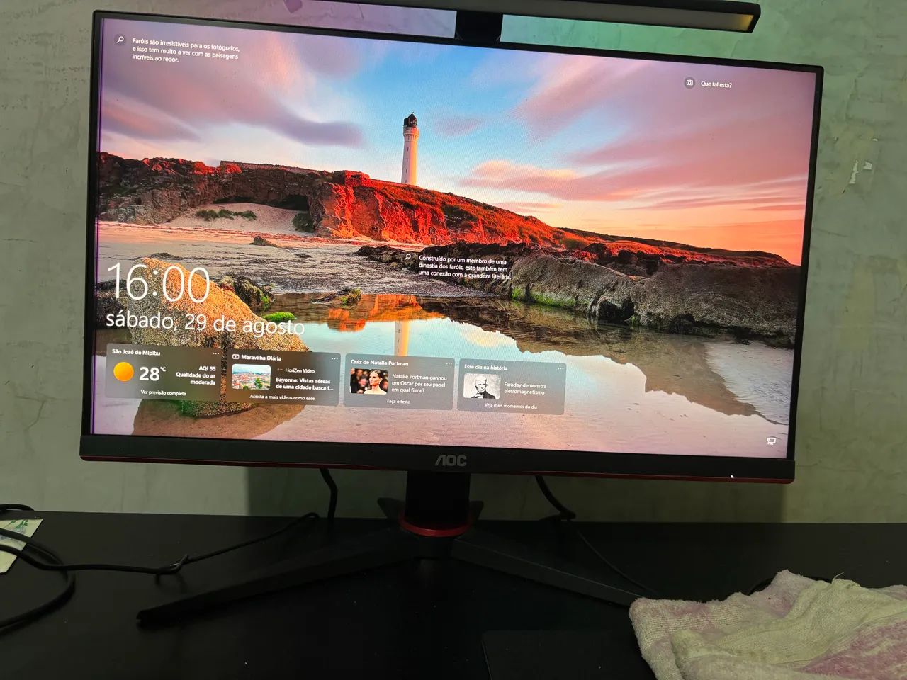 Monitor gamer 165HZ