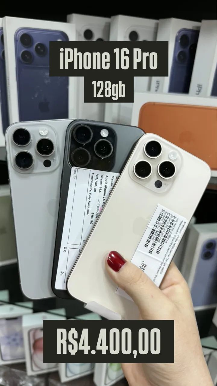 iPhones disponíveis, todos com garantia  - Foto 2