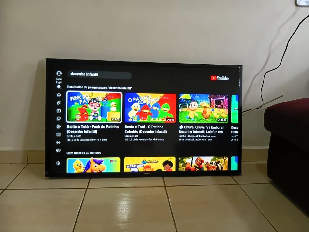 Smart TV Samsung tizen 43 polegadas wiffi - Foto 5