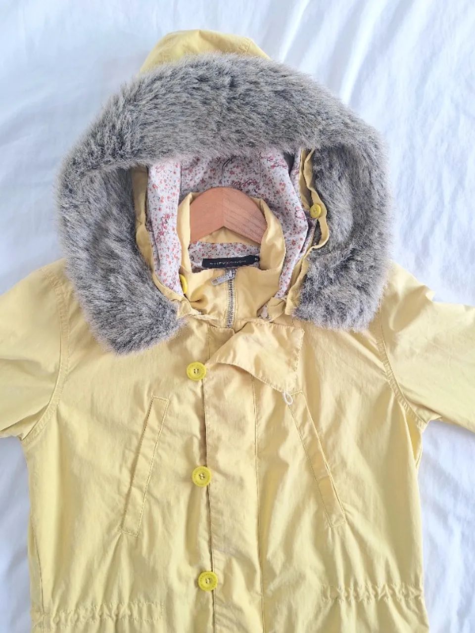 Parka alongada com capuz  - Foto 5