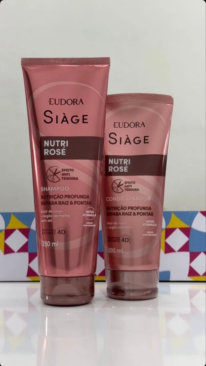 Shampoo e condicionador SIAGE 