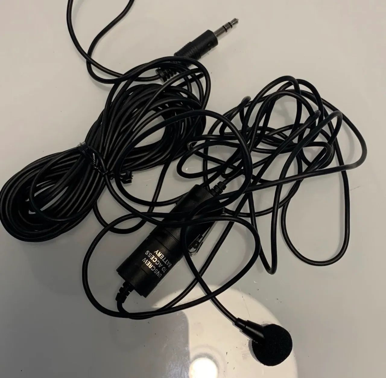 Microfone de Lapela Audio-Technica ATR3350 + Adaptadores - Foto 4
