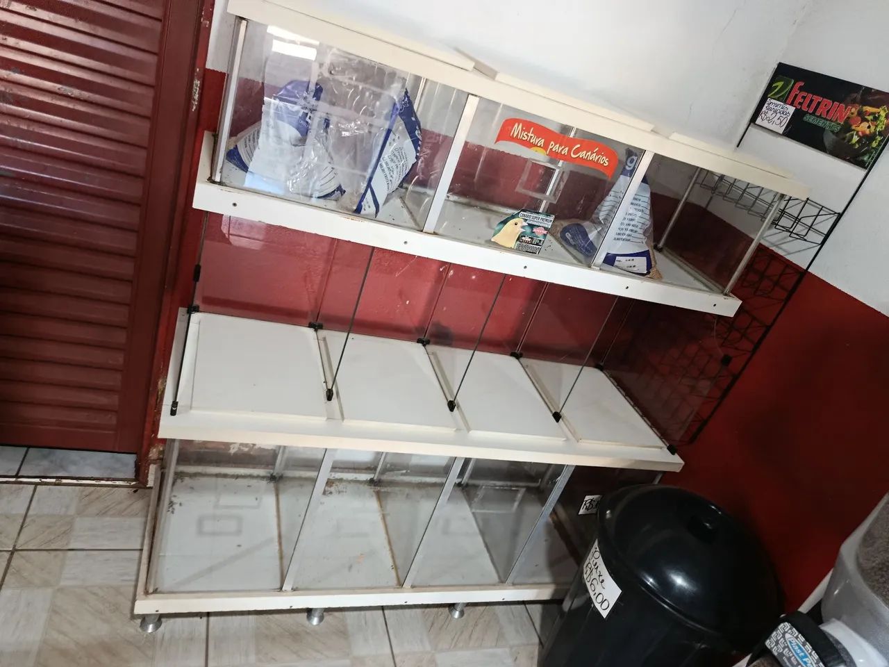 Expositor de farinha , sementes e outros semi novo  - Foto 3