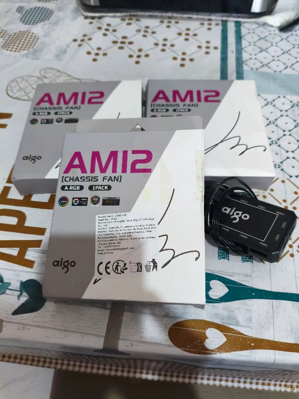 Kit 3 fans Aigo AM12 Aigo - Foto 3