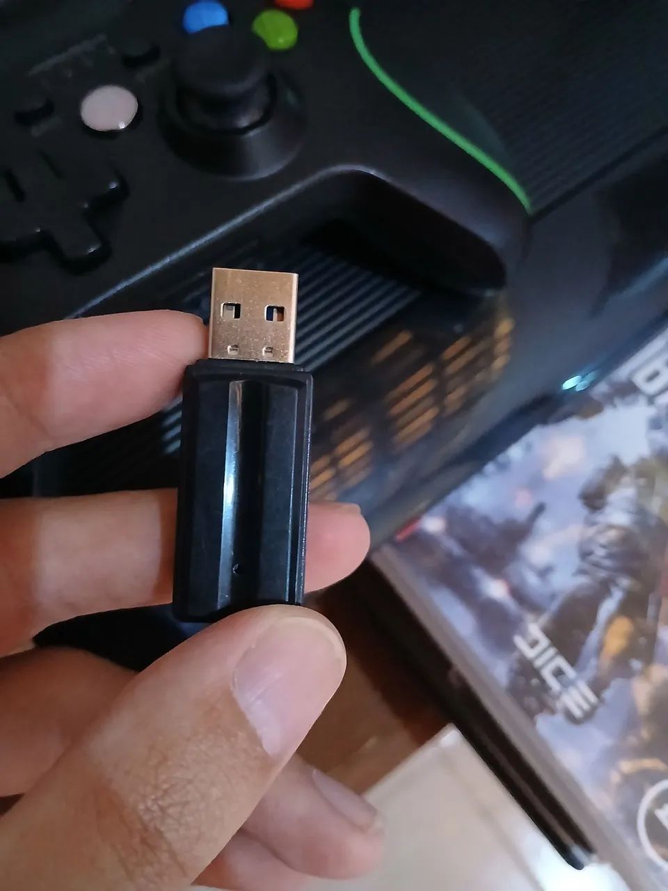 CONTROLE PC PS3 SEM FIO - Foto 4