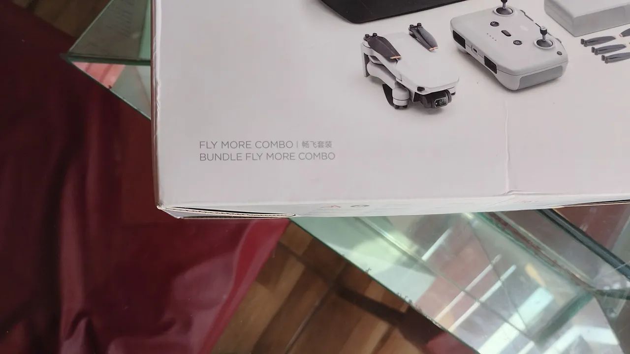 Drone DJi mini 2 flymore combo novo