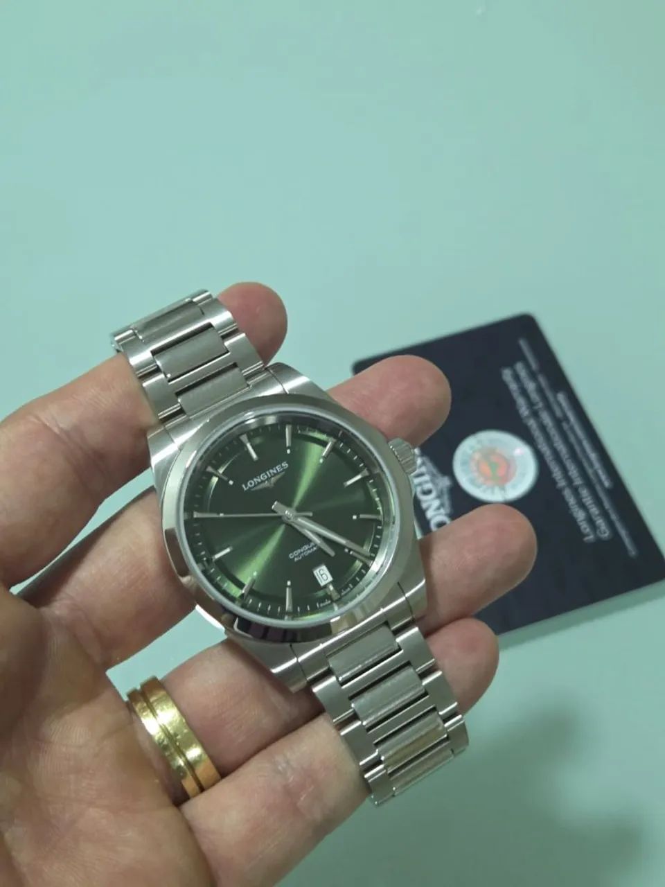 Longines conquest (38mm verde) - Foto 2