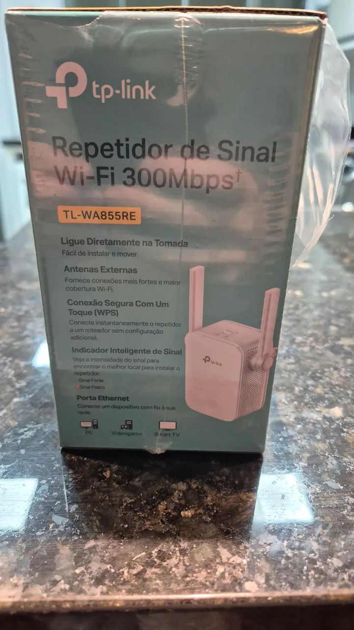 Repetidor de sinal Wi-Fi TP-Link TL-WA855RE - usado - Foto 3