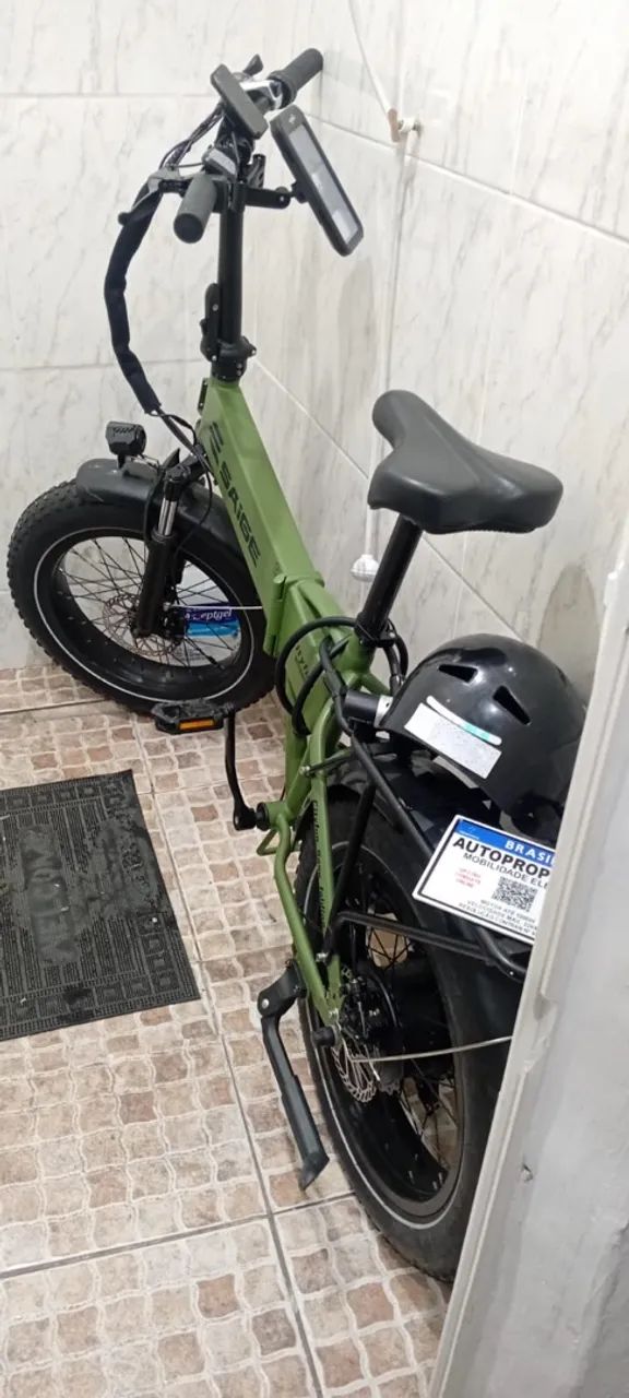 Bicicleta elétrica saige
