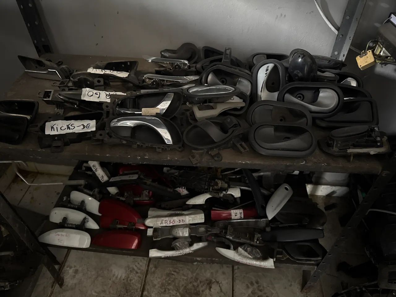 Maçaneta para carro, interna e externa 