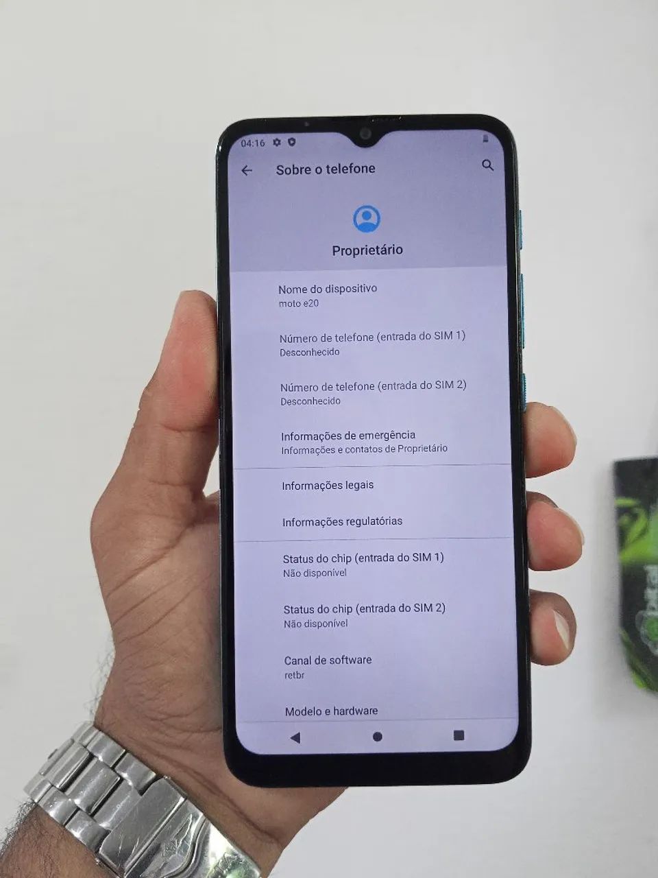 MOTOROLA E20 32GB+4GB.RAM PERFEITO! - Foto 3