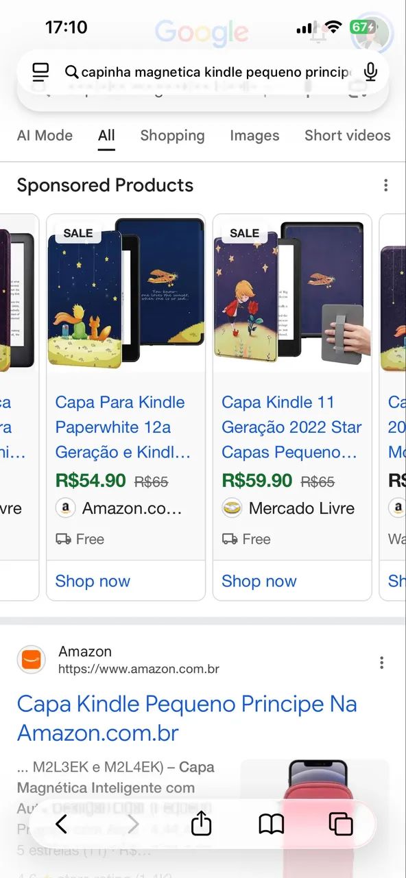 Capa Kindle 7 polegadas Pequeno Príncipe - R$ 28 - Foto 4