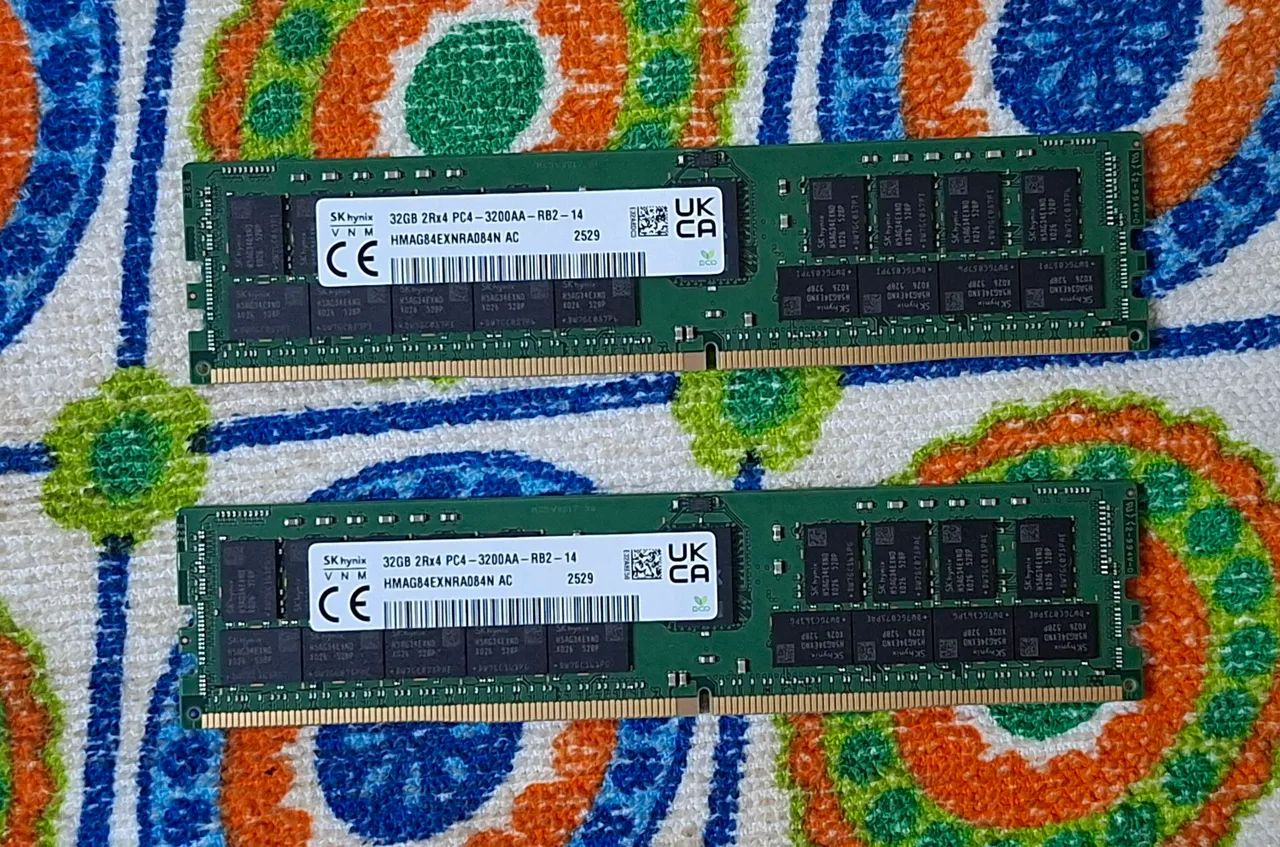 64GB RAM DDR4 RDIMM (2x32GB)