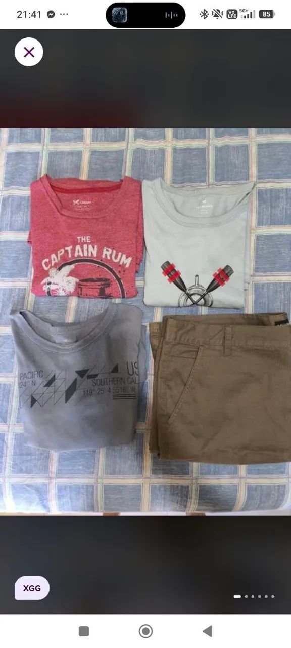 Lote roupas Hering XXG 