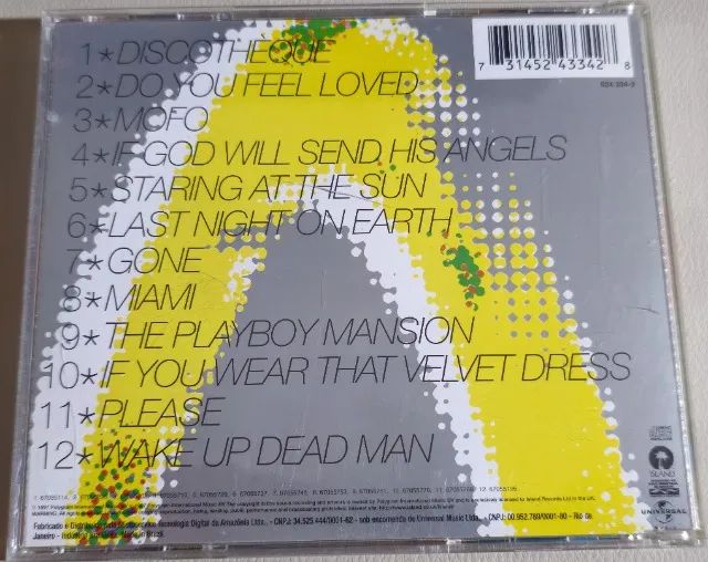 CD - U2 - POP (SEM RISCOS, COM ENCARTE, EXCLENTES CONDIÇÕES) - Foto 2