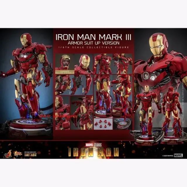 Mark 3 suit up hot toys  - Foto 3