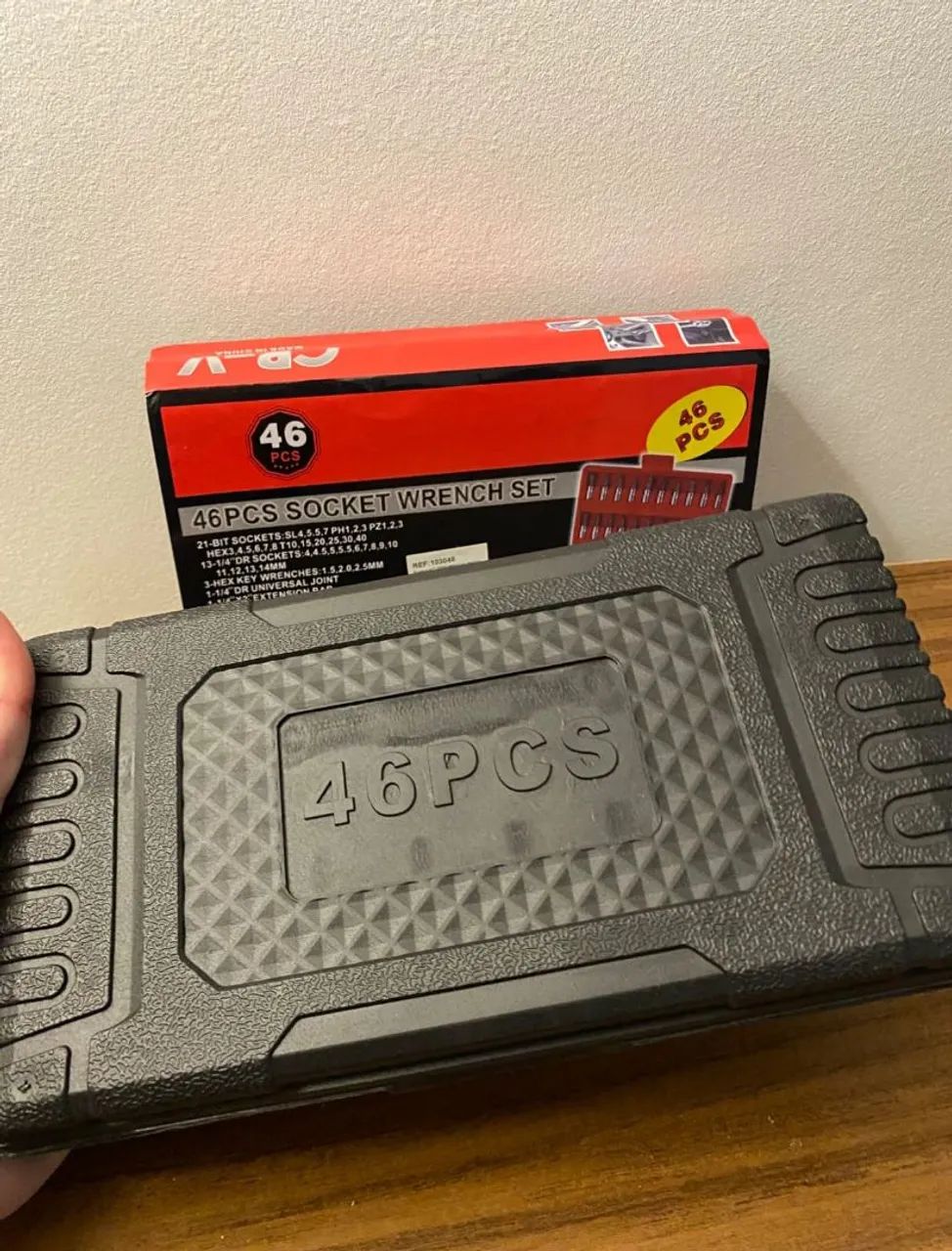 Kit Ferramentas 46 peças + Catraca + Maleta - Foto 6