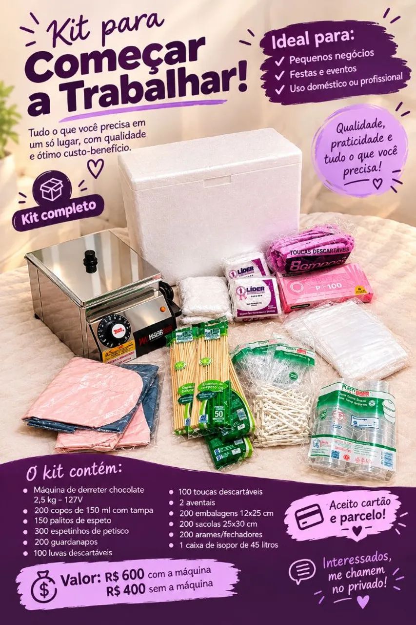 Kit para empreendedorismo 