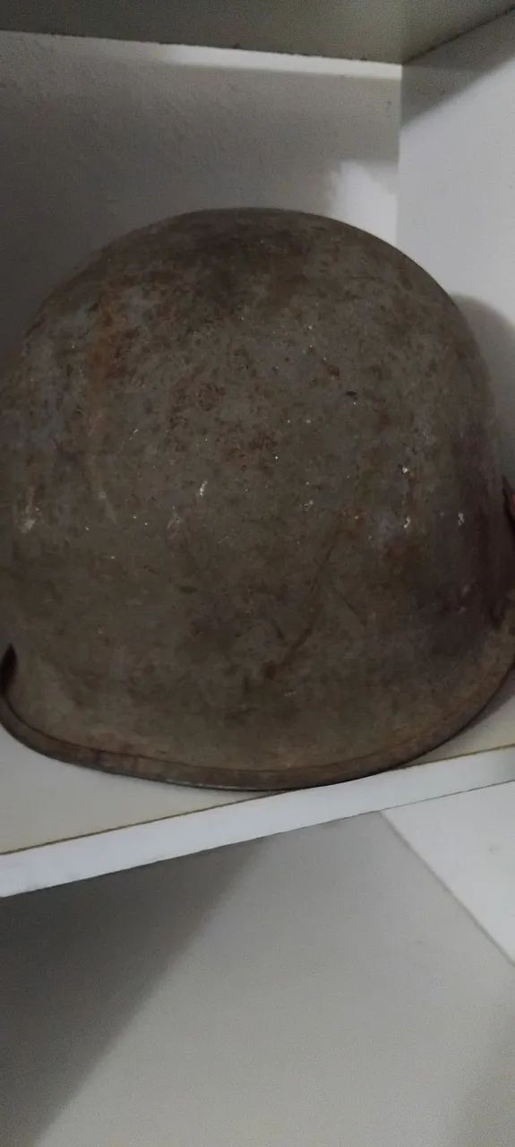 Antigo capacete de aço M1 - Foto 4