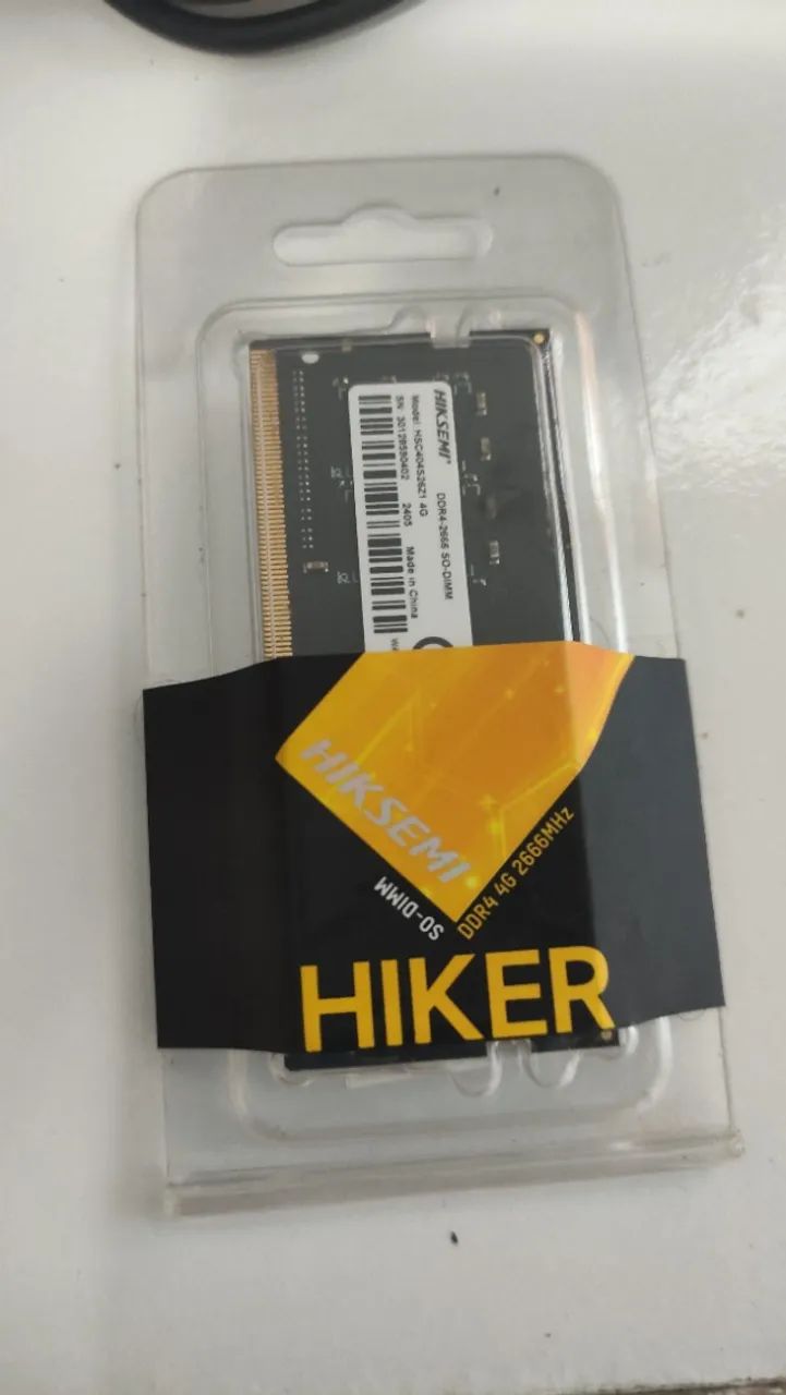 Memória RAM 4GB DDR4 SO-DIMM