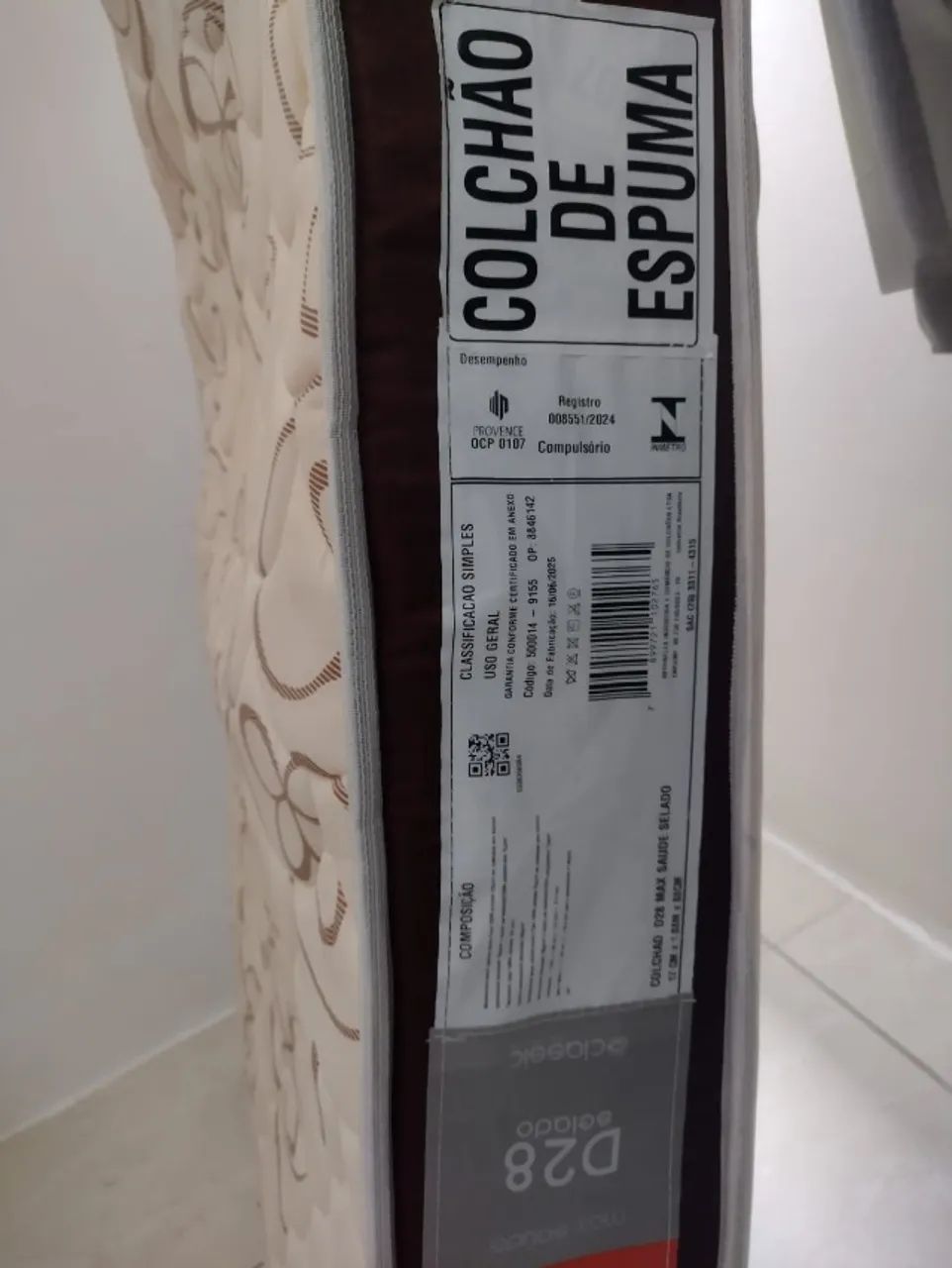 Colchão de Espuma Reconflex Solteiro D28 - Foto 2