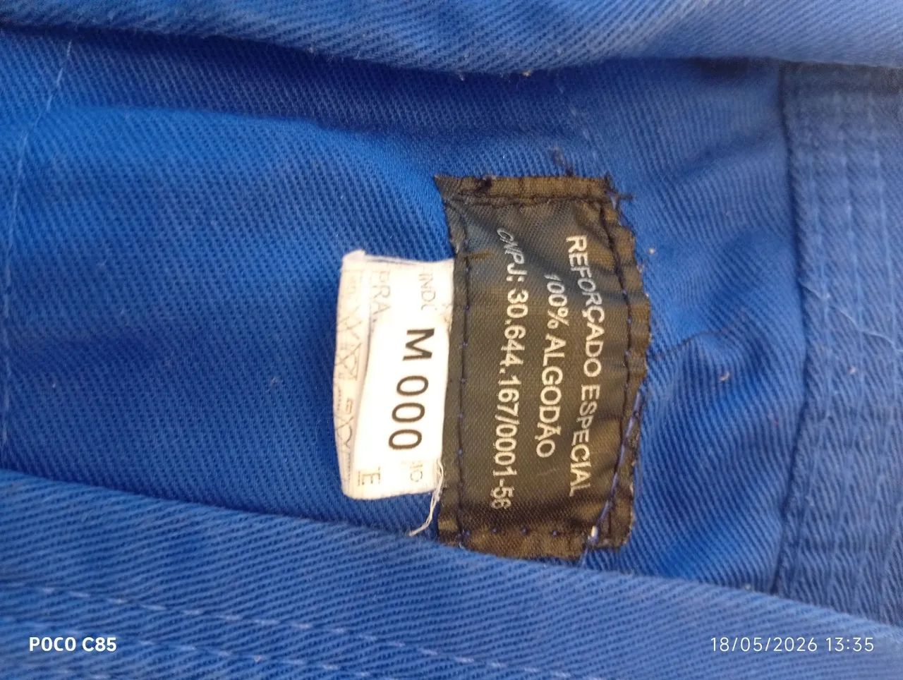 Kimono infantil azul  - Foto 4
