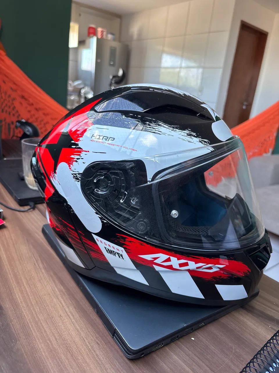 Capacete Axxis Empty - Semi novo  - Foto 3