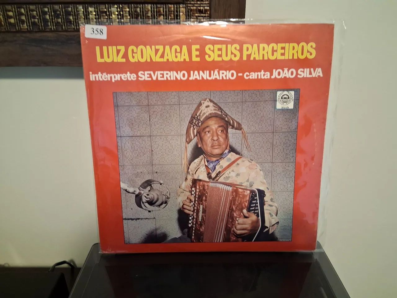 Disco de Vinil Luiz Gonzaga e Seus Parceiros - Severino Januário