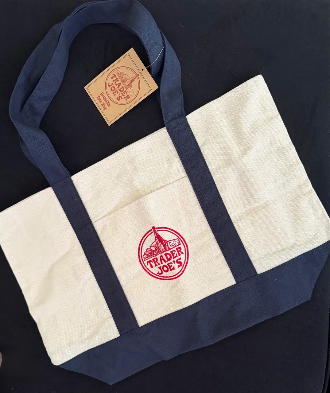 Bolsa tote ecobag Trader joes importado  - Foto 2