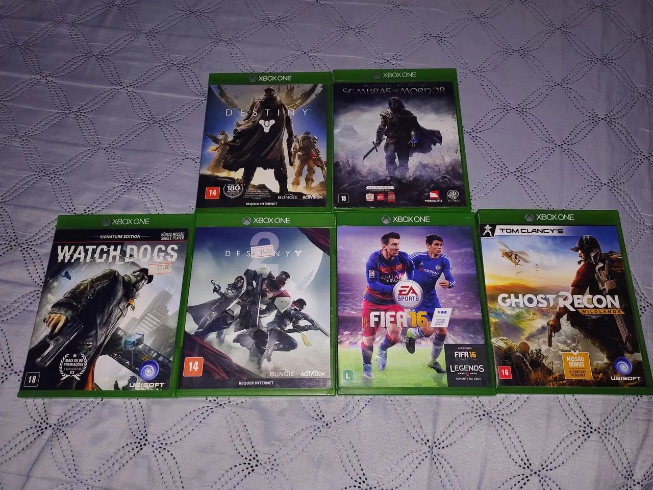 Xbox One S 1 Tera + 2 controles + 6 jogos + HD externo - Foto 4