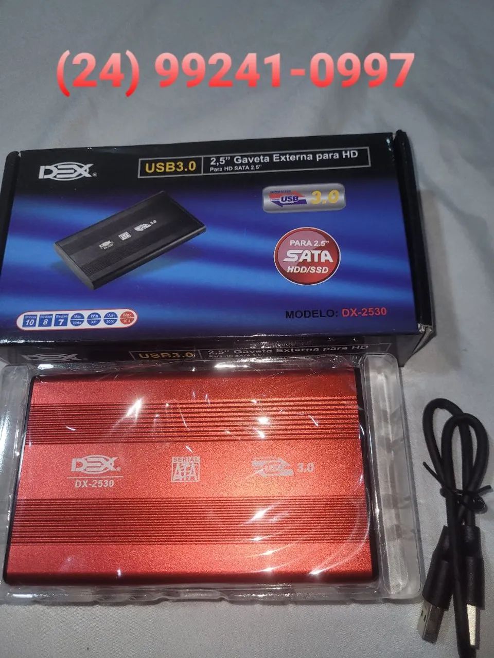 HD 1 TB com Case Térmica USB 3.0 - Foto 3