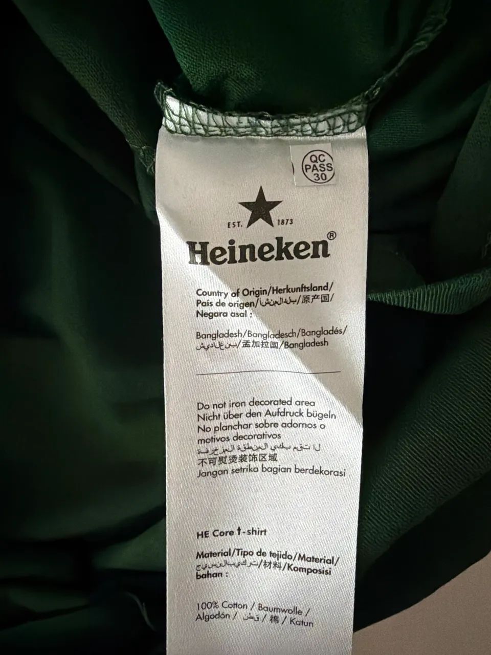 Baby look Heineken - super acinturada  - Foto 4