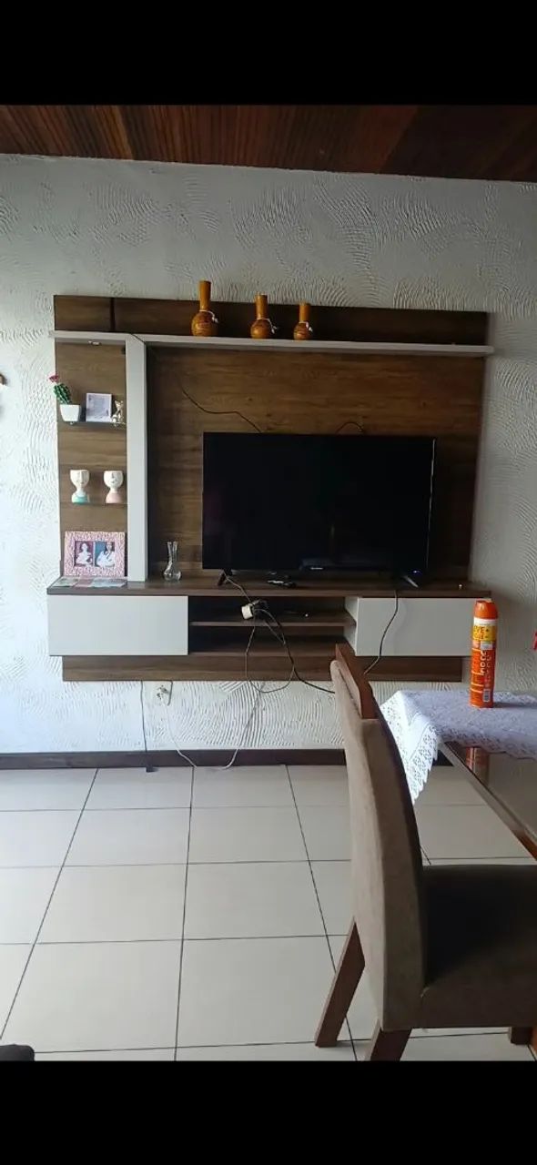 Rack com painel em MDF
