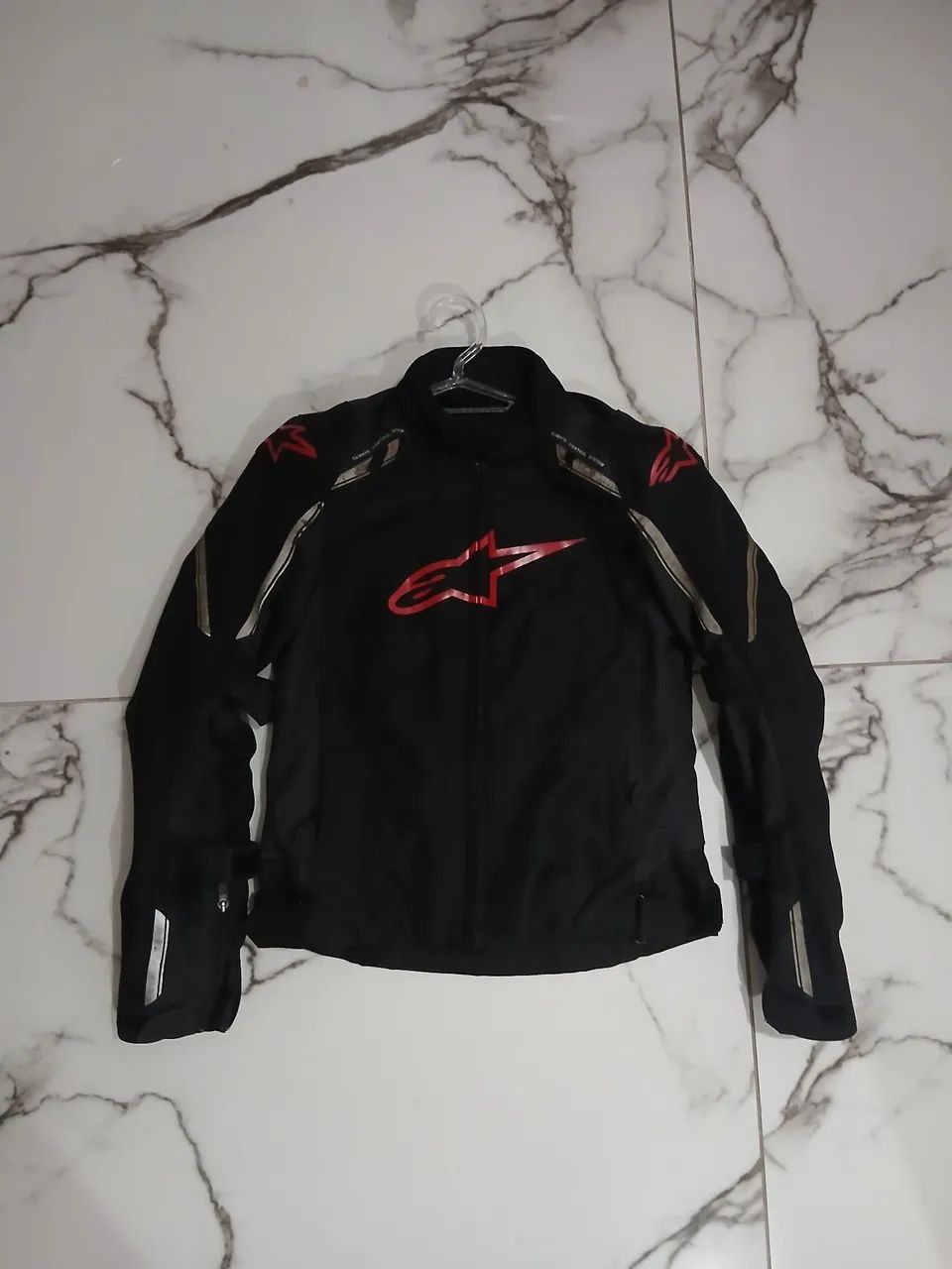 Kit Jaqueta de Moto Alpinestars + Capa de Chuva