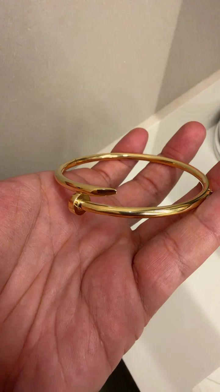 pulseira de ouro 18k prego  - Foto 2