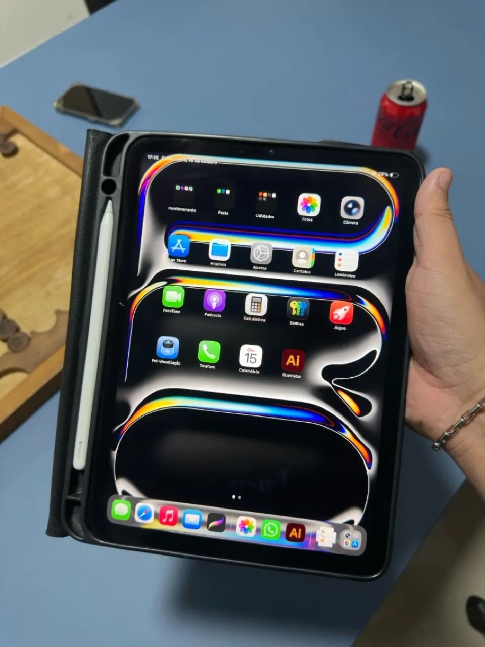iPad Air (5ª Geração) + Apple Pencil (2ª Geração)