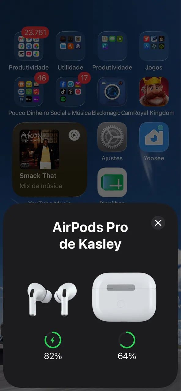 Novo! Fone de ouvido Bluetooth iPhone - Foto 4