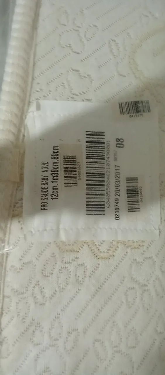  colchão de bebê  novo  - Foto 2